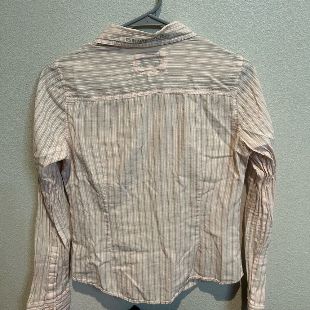 Pink button up - Picture 3 of 4
